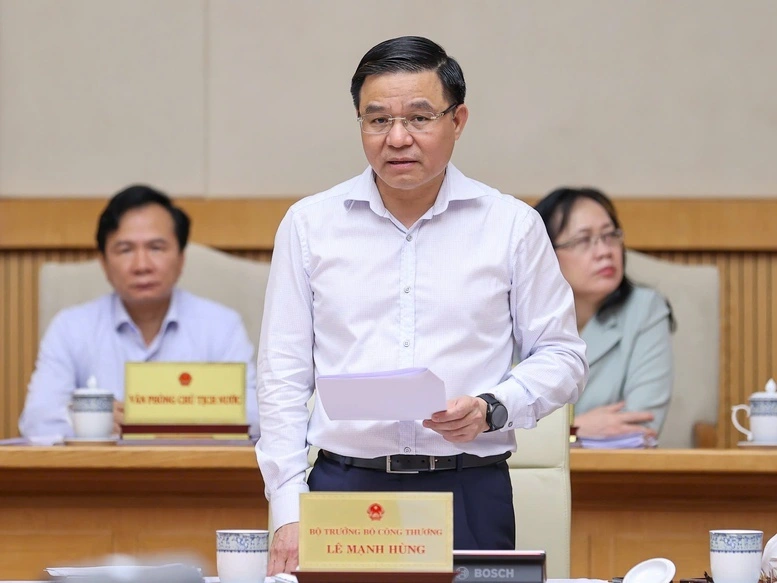 Bộ trưởng Bộ Công Thương Lê Mạnh Hùng nhấn mạnh vai trò của dự trữ chiến lược (Ảnh: Nhật Bắc).