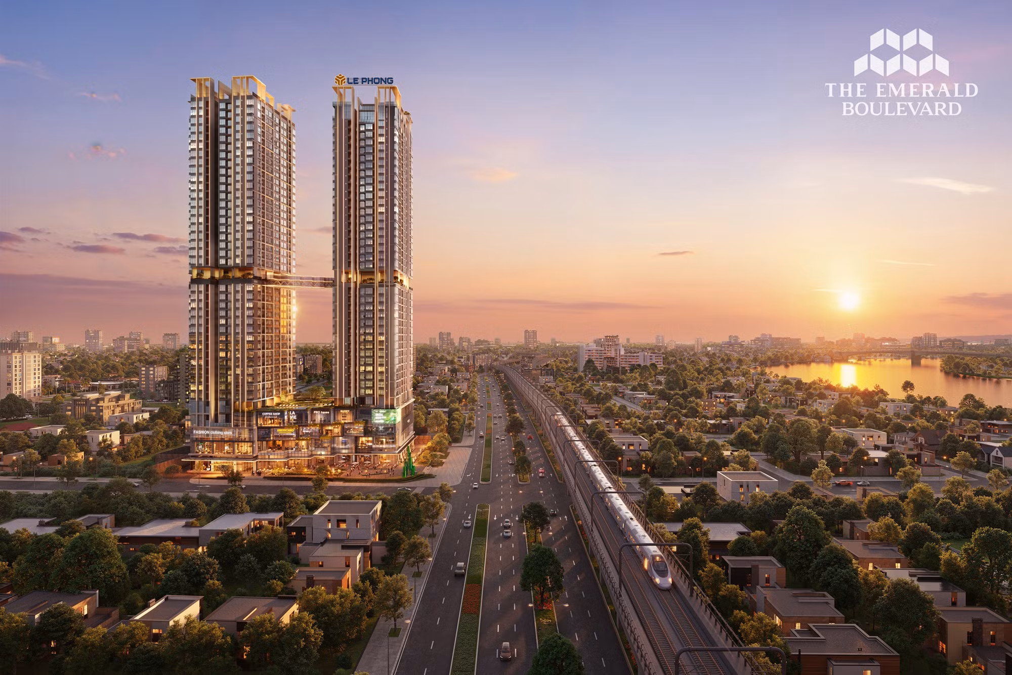 Tọa lạc tại giao lộ chiến lược Quốc lộ 13 – Vĩnh Phú 10, The Emerald Boulevard hứa hẹn trở thành tâm điểm tăng trưởng nhờ hạ tầng Metro tương lai.